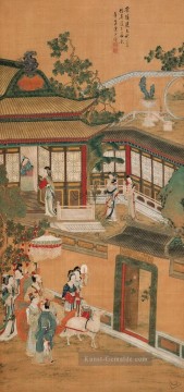 Traditionelle chinesische Kunst Werke - Chen Hongshou nach Wu Daozi Chinesische Kunst